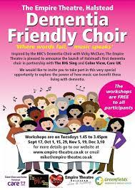 Halstead Empire Theatre Dementia Friendly Choir